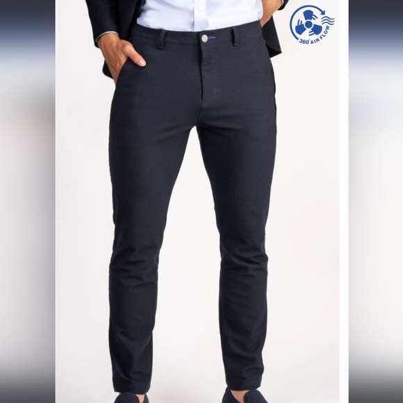 Twillory Other - Twillory Performance Pant Tailored Fit Trouser Mini Houndstooth 38x25.75"